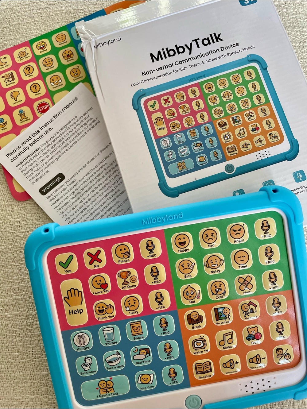 NIB MibbyTalk Non-Verbal Communication Device